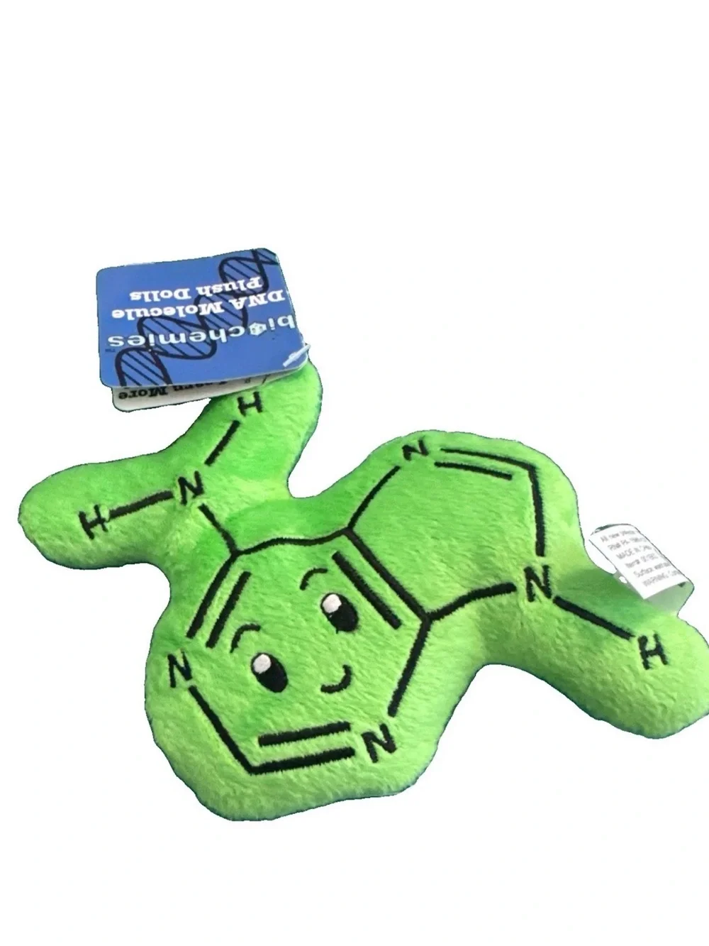 Plush Science Molecule Toy - Red, Blue, Green, Black Plush Set